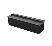 GLETSF Camino Elettrico con Simulazione 3D di Fiamma, Umidificatore A Vapore da Incasso, con Fiamma Regolabile E Telecomando, Camino Interno