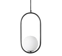 GLETSF E14 Light Source Hanging Light,French Minimalist Chandelier,Creative Personality Copper Glass Pendant Lamp,Living Room Bedroom Restaurant Decorative Lighting Fixtures-Dark-A