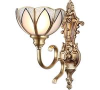 GLETSF European Wall Light Retro Creativity Sconce Wall Lamp Exquisite Copper Bracket Wall Lighting,Chandelier Lamps-One Color-21 * 36cm