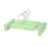 GLETSF Grucce per Abiti, Set da 5 Pezzi, Grucce per Abiti Antiscivolo, Antivento, per Camicie, Appendiabiti per Dormitorio, Forniture per La Casa-Beige-5pcs