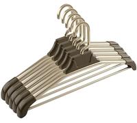 GLETSF Grucce per Adulti, Grucce per Abiti, Confezione da 5 Grucce Spesse E Salvaspazio, Adatte per Camicie, Abiti E Grucce.-B