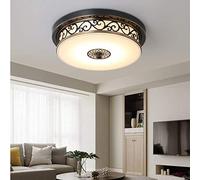 GLETSF LED Adjustable Ceiling Old Bathroom Room Formula Corridor White Glass Shade