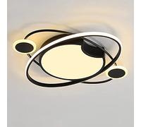 GLETSF Modern Dimmable Ceiling Light LED Metal Ceiling Light Lighting with Remote Control for Bedroom Living Room Study Dining Room Pendant Light