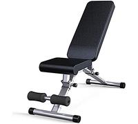 GLETSF Panca Pieghevole con Inclinazione Regolabile, Attrezzatura per Il Fitness Domestico O Commerciale, Sgabello Pieghevole con Manubri, Sgabello per Panca Piana, Panche Multi