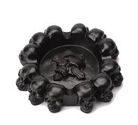 GLETSF Posacenere Creativo A Forma di Teschio in Resina per Halloween, Decorazioni di Halloween, Piccolo Ornamento, Piccola Sorpresa