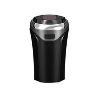 GLETSF Posacenere per Auto Portatile con Coperchio, Luce Blu A LED, Cestino Portatile, Alimentazione USB, Posacenere Senza Fumo, Scatola Porta-Sigarette, Una Piccola Sorpresa-C