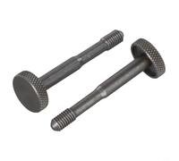 Glewi 2 supporti per bulloni in acciaio 326409-1 327177-9 per DTM51 Multi Tool 18V per LXT, grigio 55 x 18,5 mm elementi di fissaggio