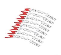 Glewi 8 adesivi 3D in gomma per cerchioni auto, set di scritte sportive per personalizzare il veicolo e personalizzare lo stile su strada