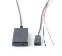 Glewi Adattatore USB AUX 5.0 per BMW E46 E53 Business, cavo di interfaccia streaming musicale wireless con funzione di ricarica MP3, nero