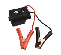Glewi Batteria per auto per cavi JUMPER per batteria da 21 V, kit di morsetti per booster resistente con ABS e lega di alluminio, adattatore a connessione rapida per avviamento del veicolo, facile e