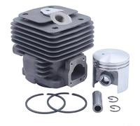 Glewi Cilindro da 47 mm per pistone e anello set per TS350 TS360 08 08S Kit di pezzi di ricambio per sega per calcestruzzo con perno da polso e due molle