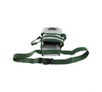 Glewi Cintura porta attrezzi resistente con ampia capacità di stoccaggio, design ergonomico per lunghe ore di utilizzo, compatibile con elettricisti, falegnami, idraulici (L argento)