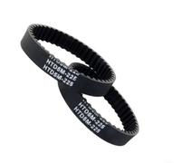 Glewi Confezione da 2 cinghie per pialla Bosch PHO100 PHO15-82 PHO16-82 PHO20-2 GHO 2604736001, HTD225-5M (2)