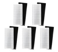 Glewi Confezione da 5 filtri di ricambio per iHome per Nova S1 Pro, per AutoVac Orbita per Eclipse Luna Robot Aspirapolvere, iHRVS1PRO-3BLK