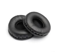 Glewi Cuscinetti auricolari in schiuma nera, 2 pezzi, per cuffie Koss Porta Pro Portapro, compatibili con KSC35 KSC75 KTX8 PX100 II, in morbida pelle
