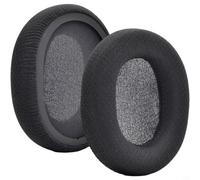 Glewi Cuscinetti auricolari per SteelSeries per ARCTIS 1/3/5/7/9/Pro, cuscinetti in memory foam con rete traspirante, nero (A)