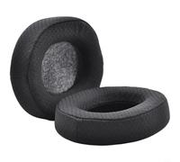 Glewi Cuscinetti auricolari per SteelSeries per ARCTIS 1/3/5/7/9/Pro, cuscinetti in memory foam con rete traspirante, nero (E)