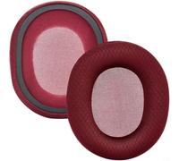 Glewi Cuscinetti auricolari per SteelSeries per ARCTIS 1/3/5/7/9/Pro, cuscinetti in memory foam con rete traspirante, nero (G)