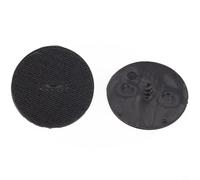 Glewi EMSea 07149166609 - Set di 2 supporti per tappetini, 4 pezzi, clip di fissaggio e fissaggio a vite