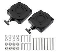 Glewi Kit base di montaggio rotante a basso profilo, per Downrigger, girevole a 360° con 16 punti di bloccaggio, compatibile con Uni-troll/Lake-Troll/Magnum