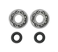 Glewi Kit cuscinetti albero motore e paraolio per motosega MS193 MS193T MS194, sostituisce 9639 003 1206, set di riparazione 4 pezzi