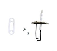Glewi Kit doppio elettrodo di accensione e sensore di fiamma per Vaillant 186-4865 R1, assemblaggio in metallo resistente al calore, con guarnizione e viti per riparazione caldaie