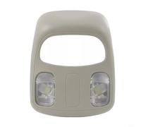 Glewi Lampada da lettura 1DK78BD1AA, per Ram 1500, 2500, 3500, 4500, 5500, 2002-2010, parte di ricambio in ABS color crema