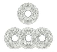 Glewi Panno per mocio di ricambio per aspirapolvere Yeedi M12 Pro+ Ultra Plus per Ecovacs per Deebot e Omni panni in microfibra (confezione da 4)