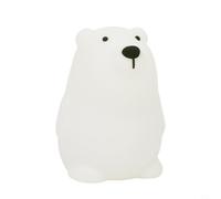 Glewi Robot AI Voice Night Light Con Chat & LED Per La Stanza Dei Bambini | Materiale ABS, connettività WiFi, voce-to-testo, supporto multilingue, disegni cane coniglio orso