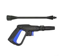 Glewi Set di bacchette per idropulitrice Bosch, kit con asta di prolunga, ugello regolabile, per la pulizia di mobili da patio e auto, nero (set1)