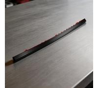 Glewi Striscia impermeabile impermeabile per fasce scorrevoli, antivento, in TPE resistente alle intemperie, 46 mm o 56 mm x 1,1 m (esterno S)