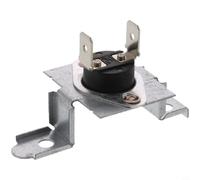 Glewi Termostato 6931EL3004B per asciugatrice ad alto limite per AP4445168, interruttore automatico di protezione contro il surriscaldamento, parte di ricambio argento compatta, altezza 3,4 cm
