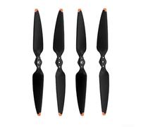 GLFLOW 4 paia di lame di ricambio per eliche, design aerodinamico, accessori per DJI Air 3S, colore nero (due paia)