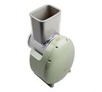 GLFLOW Affettaverdure elettrico rotativo 3 in 1 tritatutto automatico con lame intercambiabili per una facile preparazione dei pasti (verde)
