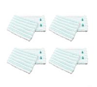 GLFLOW Confezione da 4 panni in microfibra per mocio Leifheit per Profi XL e Cotton Plus, lavabili e riutilizzabili per legno duro per la pulizia di piastrelle e laminati