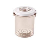 GLFLOW Contenitore per alimenti sottovuoto con design a pulsante, impilabile, da 1,2 L a 4,6 L (E)