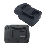 GLFLOW Convertitore adattatore batteria compatibile con batteria al litio Devon 5150-Li-20-52/20-40/20-26 20 V per batteria al litio Parkside X20 V, nero