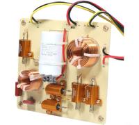 GLFLOW Crossover professionale a tre vie 500 W, scheda audio crossover 4-8 Ohm per altoparlanti da palco da 10-18 pollici, per costruzione robusta 17 x 15 cm