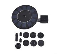 GLFLOW Fontana galleggiante ad energia solare per giardino piscina bagno per uccelli piccolo stagno all'aperto esposizione della caratteristica dell'acqua