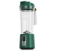 GLFLOW Frullatore portatile per frullati con funzione autopulente, miscelatore in acciaio inox ad alta potenza, impostazioni di velocità multipla, funzione di pulizia automatica (da 5 a 5 A verde