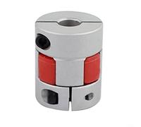 GLFLOW Giunto lamellare in alluminio elastico per tornio CNC mandrino motore foro 14 mm resistente all'usura (40 x 66)