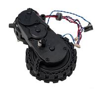 GLFLOW Gruppo ruota guida sinistra destra per Ecovacs per DEEBOT N8 Pro, per T9 Plus, per OZMO 950 920, adatto per parte 201-1921-0026 201-1921-0027, nero (ruota guida destra)