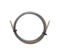 GLFLOW Guida per filamenti in PTFE, tubo di alimentazione in PTFE, 1,75 mm, a basso attrito e resistente alle alte temperature, per accessori per stampanti 3D, colore grigio, 1 m