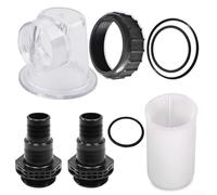 GLFLOW Kit di montaggio pompa filtro piscina filtro aspirazione coperchio prefiltro per SPS25 SPS50 SPS75 SPS100