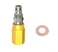 GLFLOW Kit di riparazione per spruzzatore a membrana, con valvola di regolazione della pressione, valvola di ritorno, guarnizione in acciaio inossidabile e ottone (C)