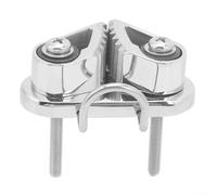 GLFLOW Marine Grade 316 Acciaio Inox per 3 a 12mm Corda Vela Tacchetta Ancoraggio Corda Vela Kayak Canoa Gommone Linea Morsetto di Ancoraggio Raccordo