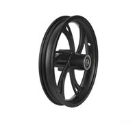 GLFLOW Mozzo ruota anteriore per bicicletta in lega di alluminio per bici pieghevoli da 12 pollici e 12,5 pollici, ricambio leggero e compatibile, colore nero