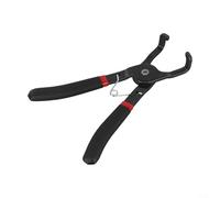 GLFLOW Pinza per auto, pinza per scollegare la linea carburante ed EVAP con curva a 85° a basso profilo, compatibile con connettori a due pezzi, nero