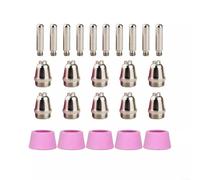 GLFLOW Plasma Cutter Consumabili Kit Con Elettrodi, Punte E Ugelli, 25PCS, Per Elettrico 58605 20A