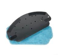 GLFLOW Robot Aspirapolvere Mop Staffa Con Microfibra Pad Per Conga M10, Per Xtreme, Per BObsweep Per Charlotte/Leaf, Serie BR151 (1 STAFFA MOP+1 RAG)